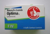 Линзы контактные, Оптима №4 FW bc 8.7 мм (-4.50)