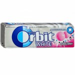 Жевательная резинка, Orbit (Орбит) 13.6 г №1 Уайт белоснежный баблминт (10 подушечек)